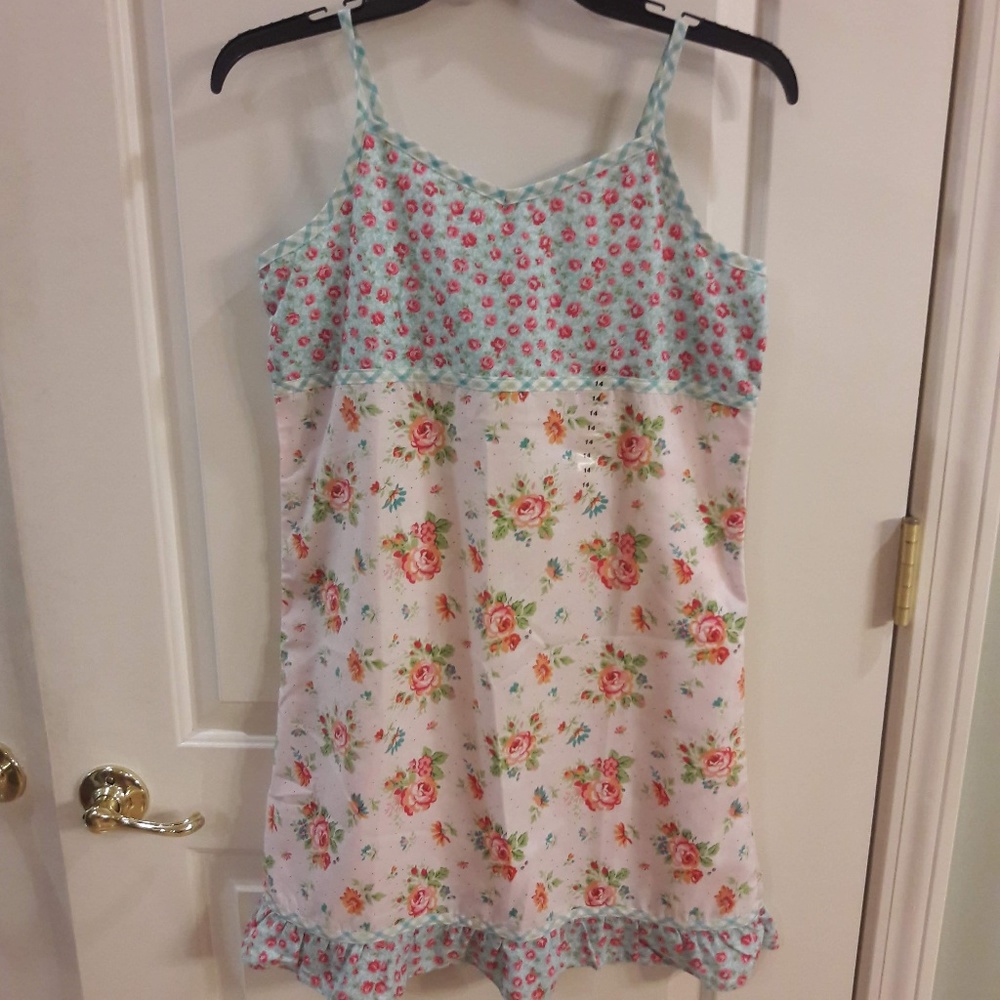 Gap kids size 14 floral sundress NEW